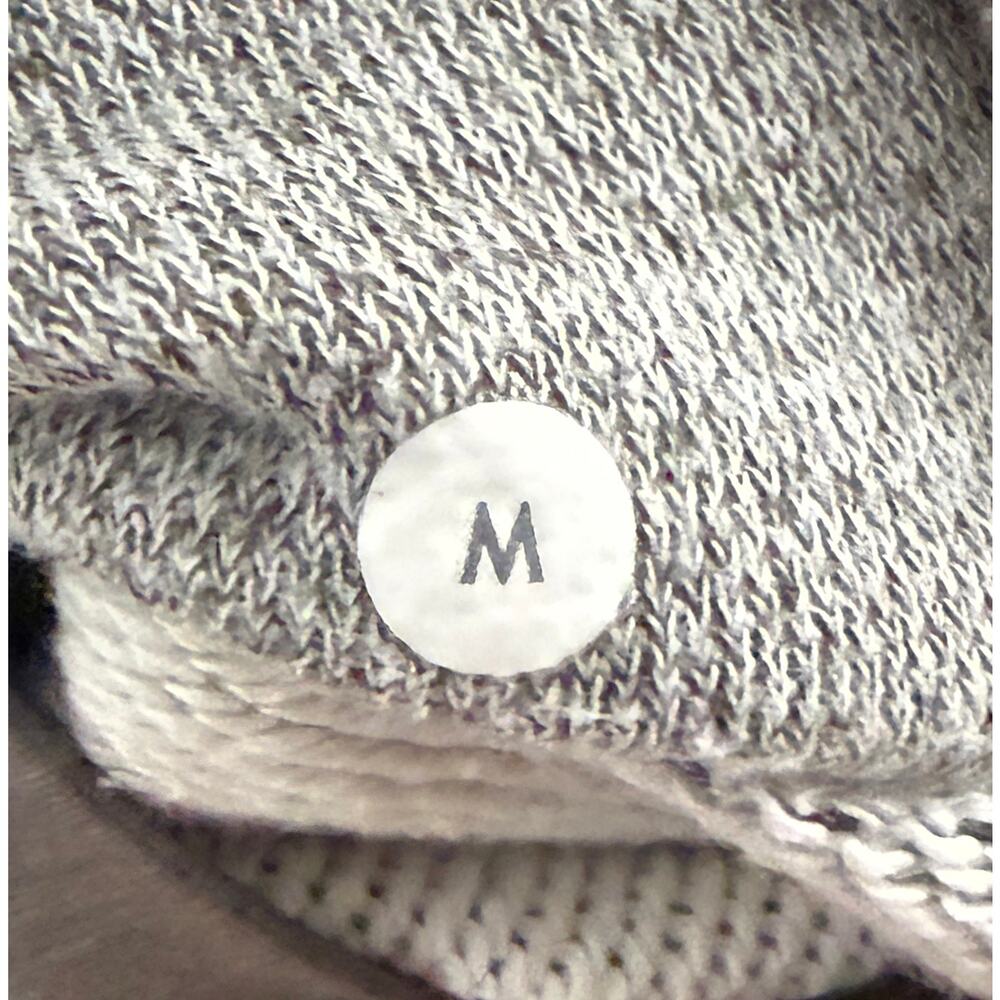 Lululemon Men's Le Pullover 1/4 Button Up Heathered Gray Sweater Kangaroo Pocket - Picture 9 of 9